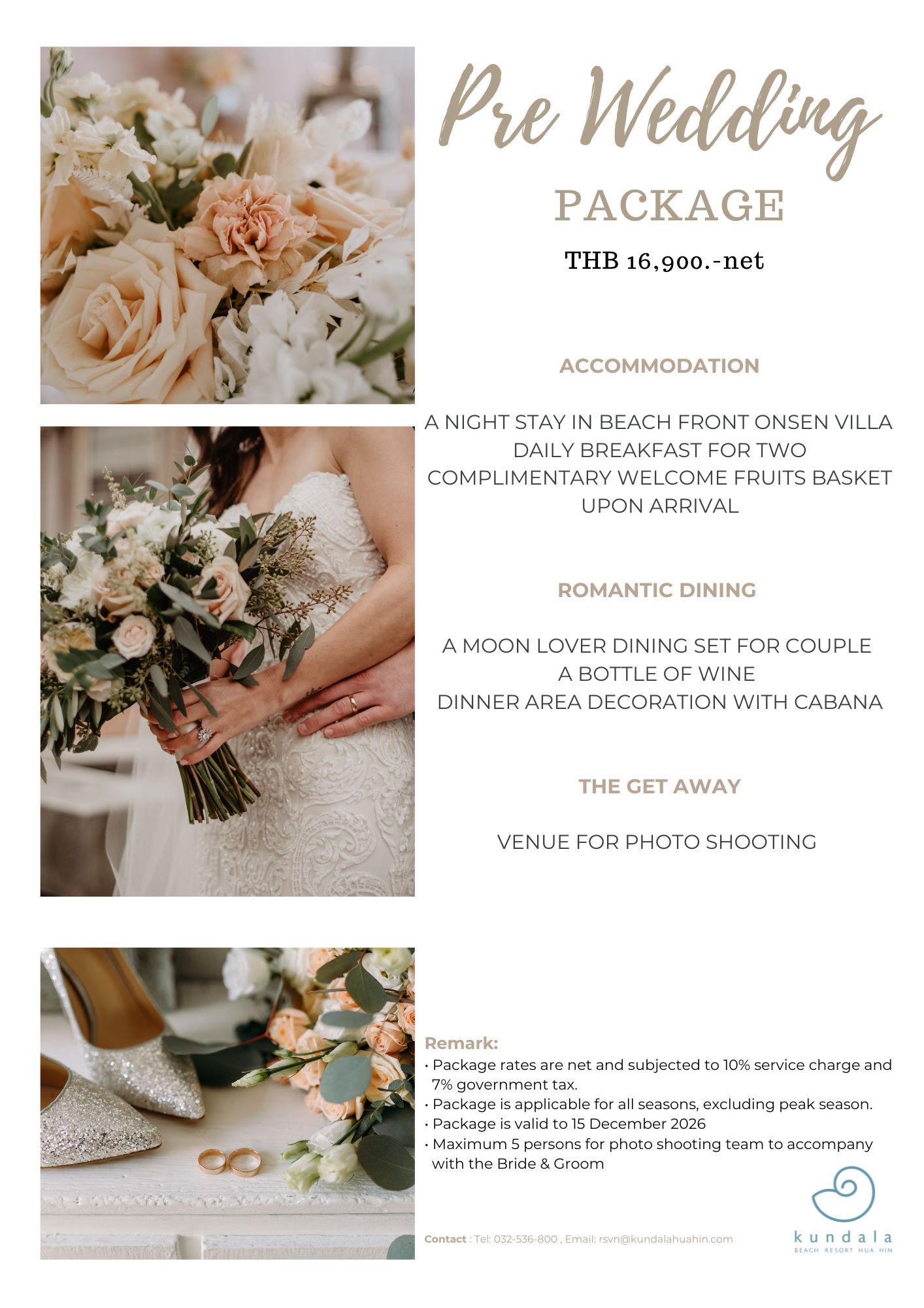 Pre Wedding package